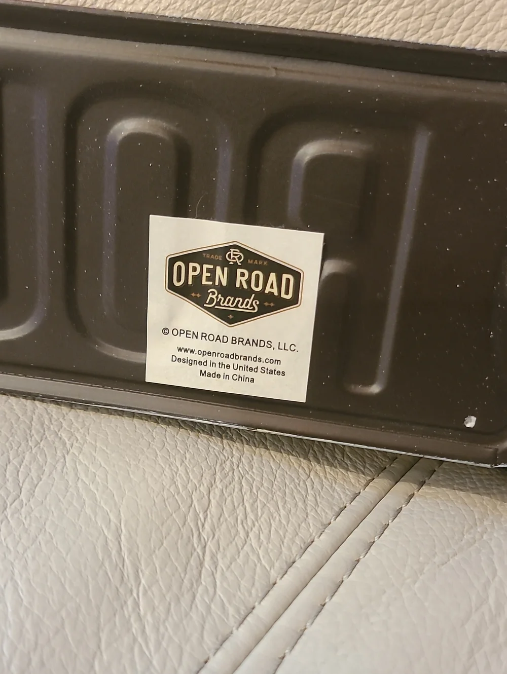 Open Road Brands Route U.S. 66 Wall Sign in White and Black